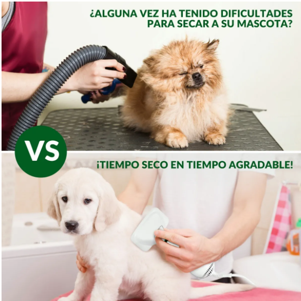 Cepillo Secadora Peinadora Para Mascotas