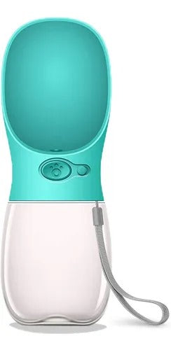 Bebedero Portátil para Mascotas con Botó