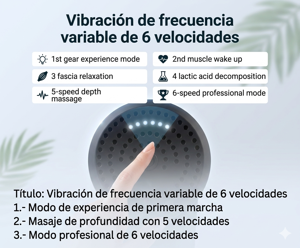 Pistola De Masaje Miofascial Physio Athl