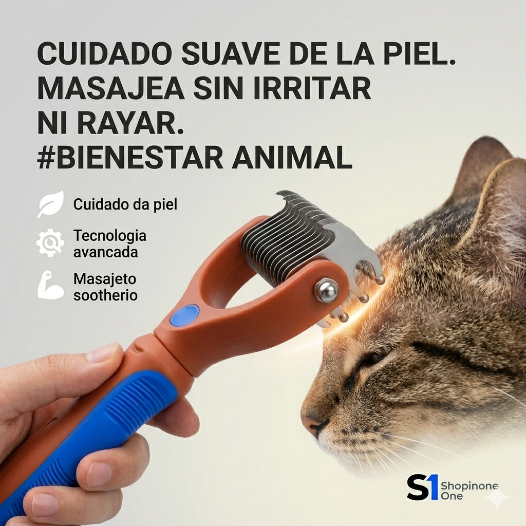 Cepillo Deslanador (Perro / Gato)