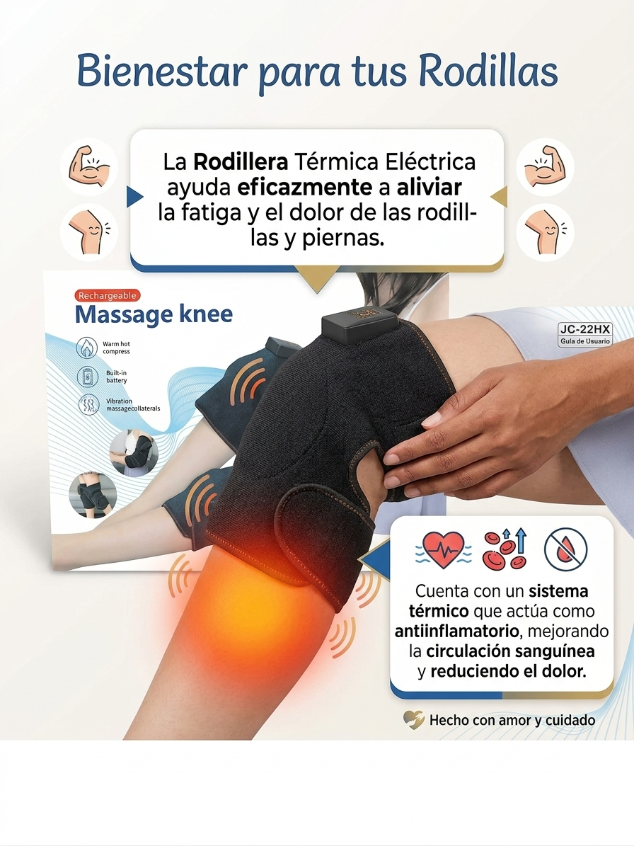 RODILLERA ELECTRICA DE CALOR