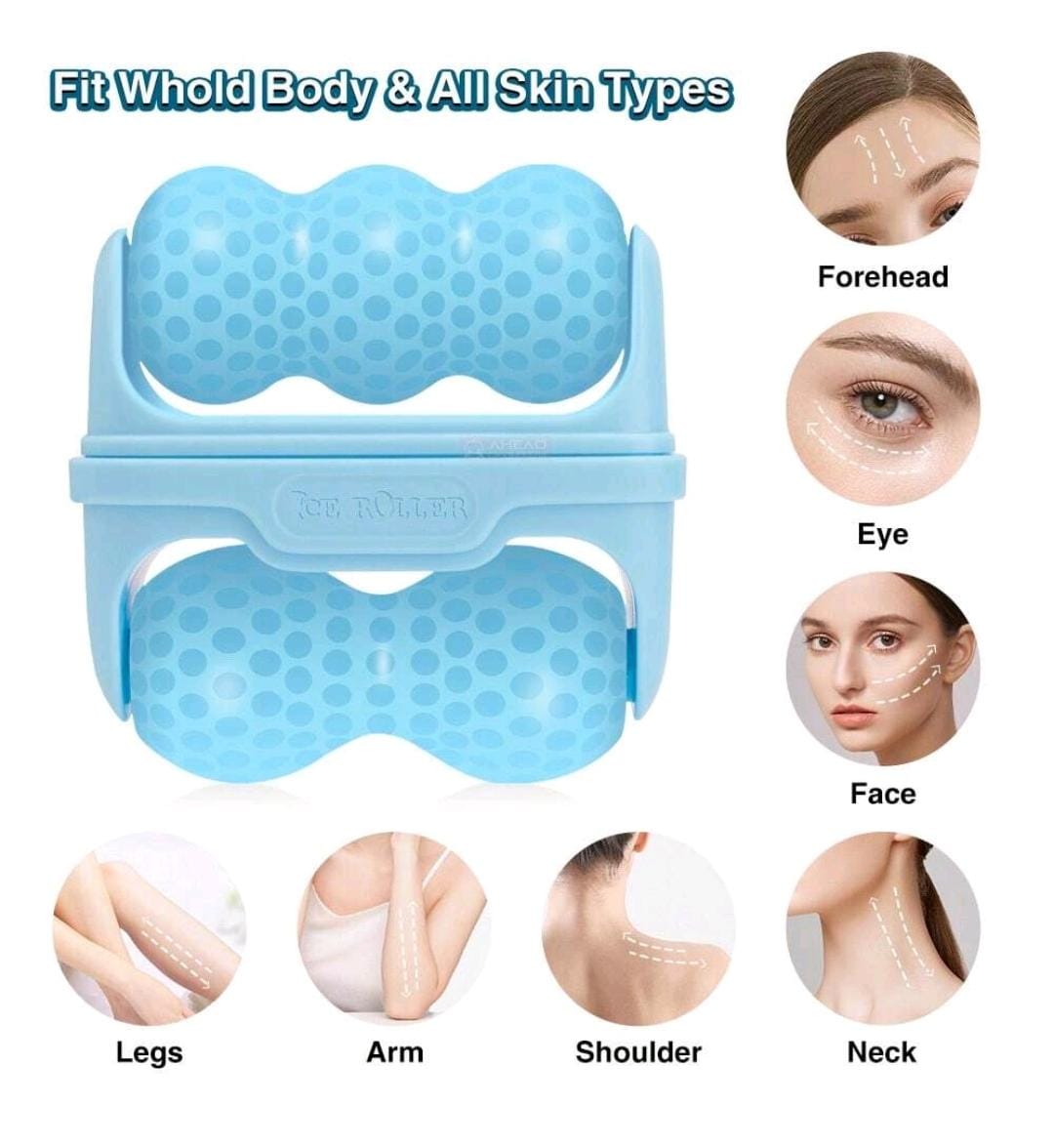 RODILLO DE HIELO FACIAL 2 EN 1